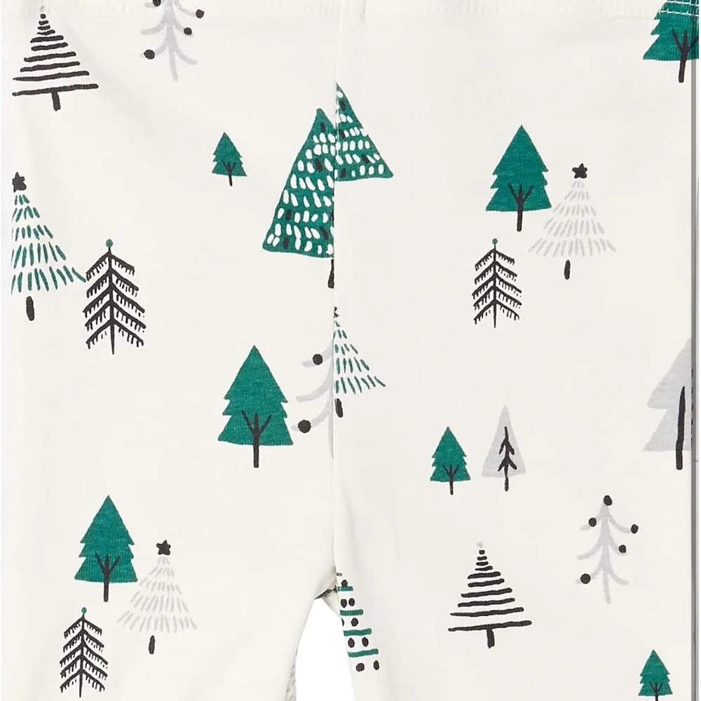 Honest Baby Clothing Organic Cotton Pajama Sets PJ Set 4T Girl Boy Holiday